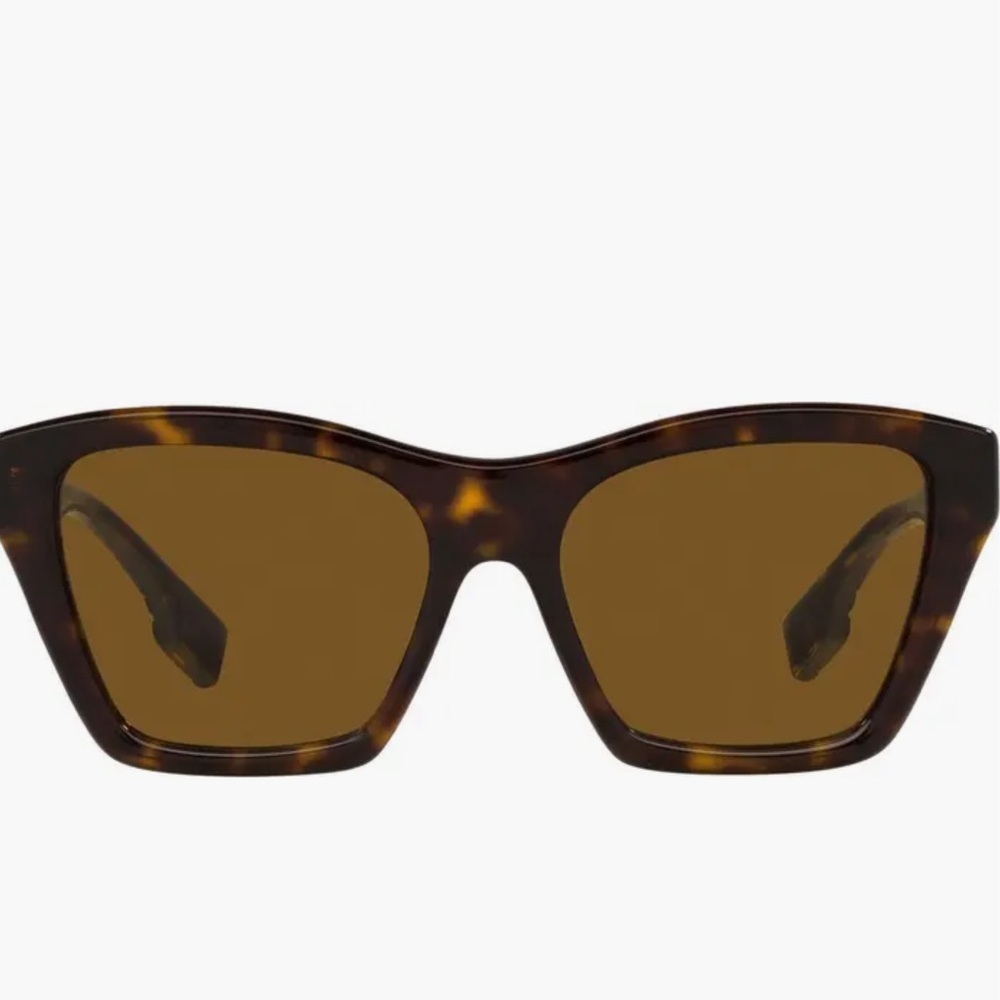 Burberry Brown Tortoise Sunglasses - Picture 2 of 9